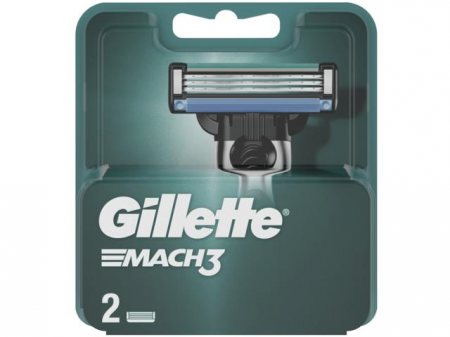 Rezerve aparate de ras clasice - Rezerve aparat de ras Gillette Mach3, 2 buc