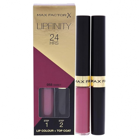 Machiaj - Ruj rezistent la transfer Max Factor Lipfinity, 055 Sweet