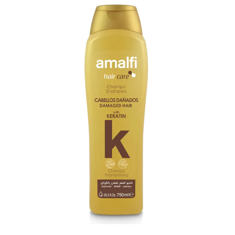 Ingrijire Personala & Cosmetice - Sampon Amalfi pentru par deteriorat cu Keratina 750 ml