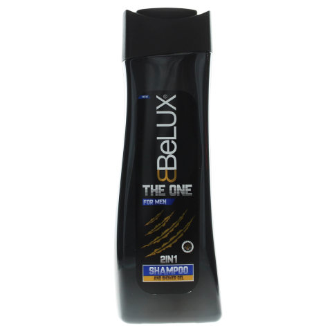 Sampon - Sampon BeLUX, The One 2in1, barbati, 600 ml