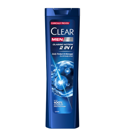 Ingrijire Personala & Cosmetice - Sampon Clear Men Classic, 225 ml