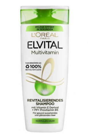 Ingrijire Personala & Cosmetice - Sampon cu multivitamine, Elvital, L'Oreal Paris, 300 ml