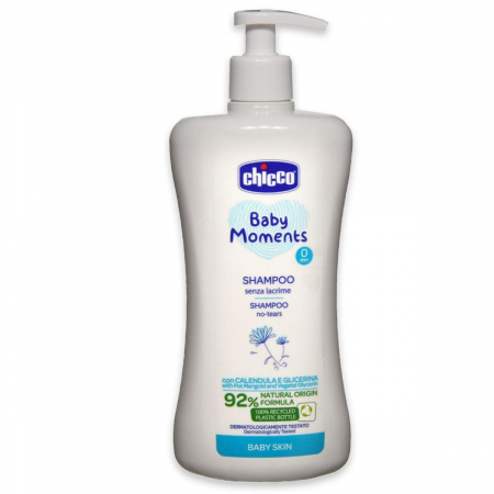 Jucarii, Copii & Bebe - Sampon fara lacrimi Chicco Baby Moments, 500 ml