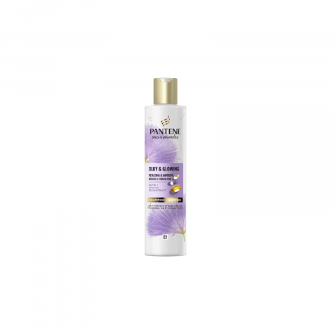 Ingrijire Personala & Cosmetice - Sampon Pantene Pro-V Miracles Silky & Glowing pentru par uscat, tratat sau decolorat, 250 ml