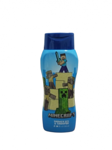 Jucarii, Copii & Bebe - Sampon si gel de dus 2 in 1 Minecraft, 500 ml