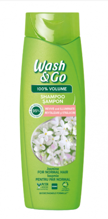 Ingrijire Personala & Cosmetice - Sampon Wash&Go pentru par normal cu extract de iasomie,360 ml