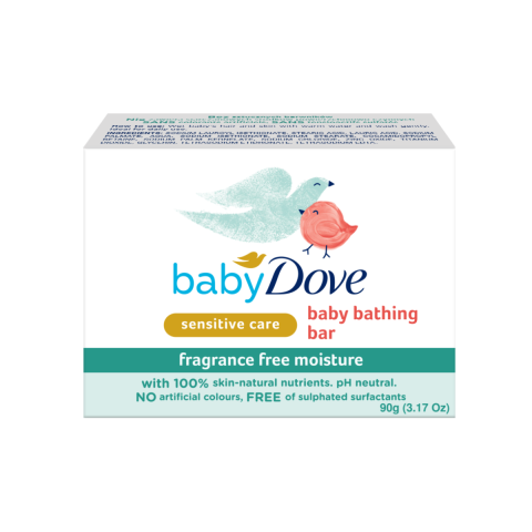 Ingrijire Personala & Cosmetice - Sapun Baby Dove Sensitive Care fragrance free moisture 90g 
