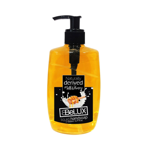 Ingrijire Personala & Cosmetice - Sapun lichid Belux Milk & Honey, 500ML