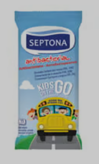 Uz Casnic - Septona Servetele umede antibacteriene kids