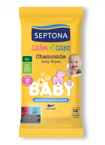 Jucarii, Copii & Bebe - Servetele umede cu musetel mini, 12 bucati, Septona