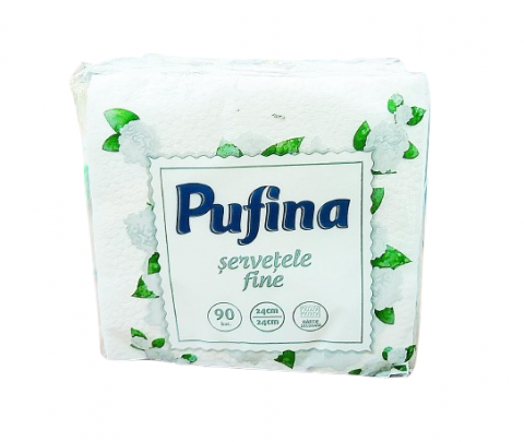 Uz Casnic - Servetele de masa Pufina, 90 buc, 24x24 cm