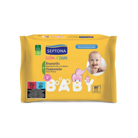 Uz Casnic - Servetele umede cu musetel, Septona, 20 buc