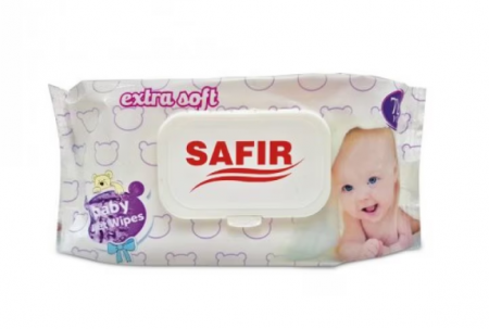 Ingrijire Corp - Servetele umede SAFIR cu capac, 72 buc