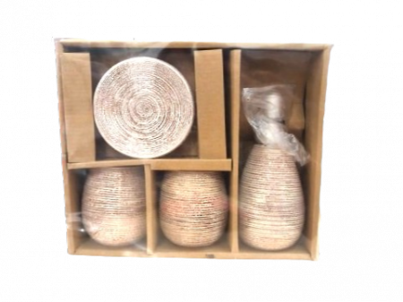 Uz Casnic - Set accesorii de baie, 4 piese