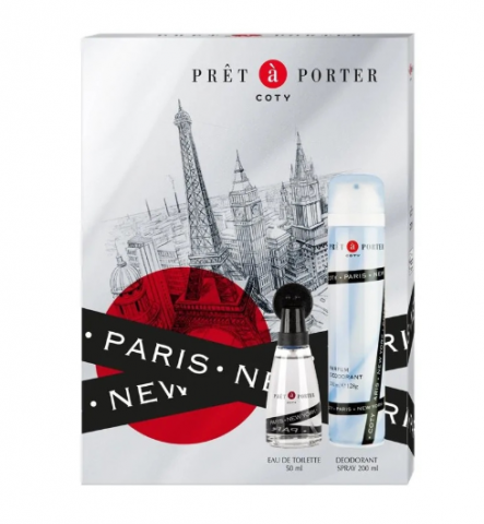 Parfumuri si seturi - Set cadou pentru femei Pret a Porter, Apa de toaleta 50 ml si Deodorant Spray parfumat 200 ml