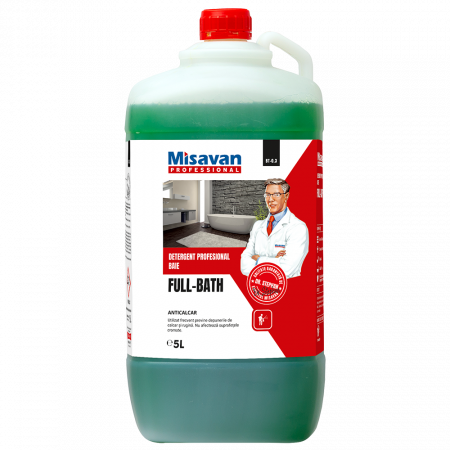 Solutii suprafete baie - Solutie anticalcar si rugina Dr. Stephan Full-Bath 5l Misavan