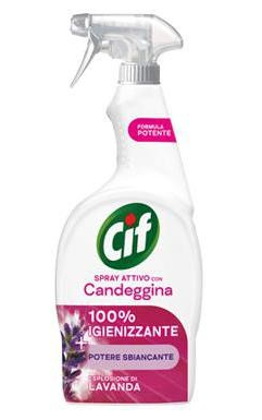 Casa, Gradina & Bricolaj - Solutie cu inalbitor Lavanda CIF Spray 650 ml
