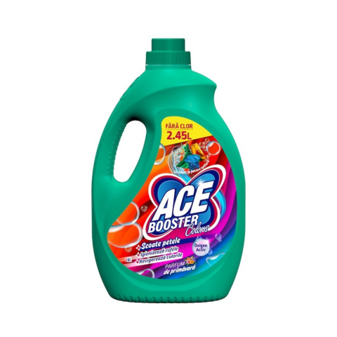 Curatenie & Intretinere - Solutie indepartare pete Ace Booster, Haine colorate, 2.45l