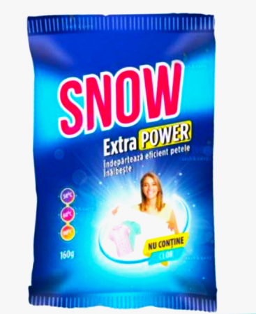 Casa, Gradina & Bricolaj - Solutie pentru indepartarea petelor Snow Extra Power Inalbitor,160g