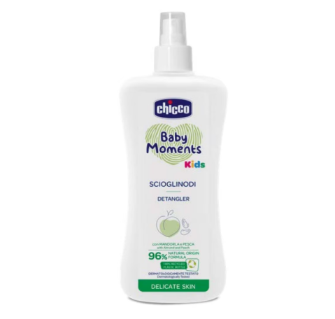 Balsam par - Solutie tip spray pentru par incurcat Chicco Baby Moments Kids, 0 luni+