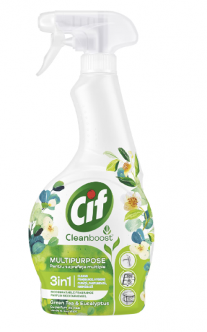 Casa, Gradina & Bricolaj - Spray Cif Multisuprafete Ceai verde, 500ml