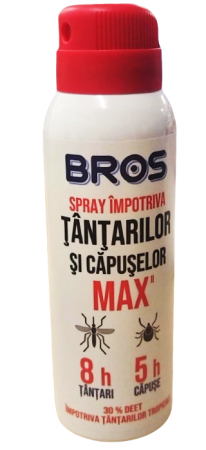 Casa, Gradina & Bricolaj - Spray impotriva tantarilor si capuselor, Bros Max , 90 ml