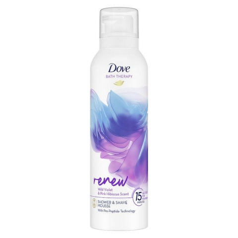 Spuma si saruri de baie - Spuma de dus Dove Renew Bath Therapy, 200 ml