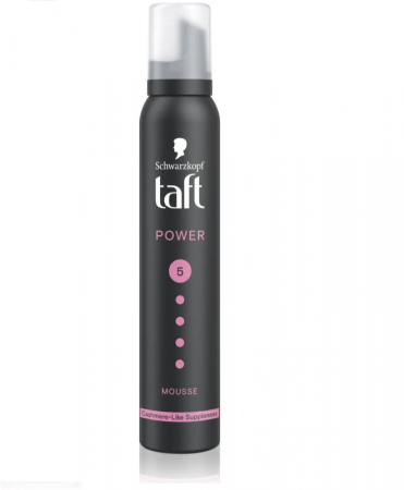 Fixativ si spuma de par - Spuma modelatoare Taft Power Cashmere, fixare mega puternica, 200ml