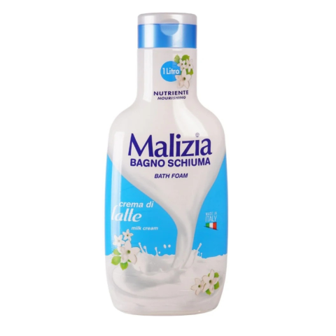 Ingrijire Personala & Cosmetice - Spumant de baie Malizia, Crema de Lapte, 1000 ml