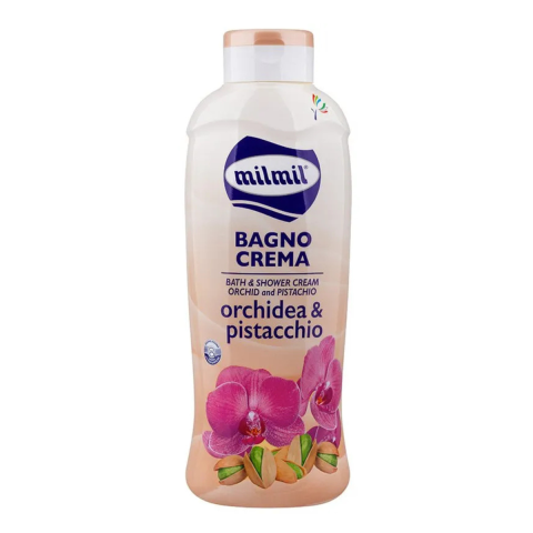 Ingrijire Personala & Cosmetice - Spumant de baie MilMil cu orhidee si fistic, 1000 ml