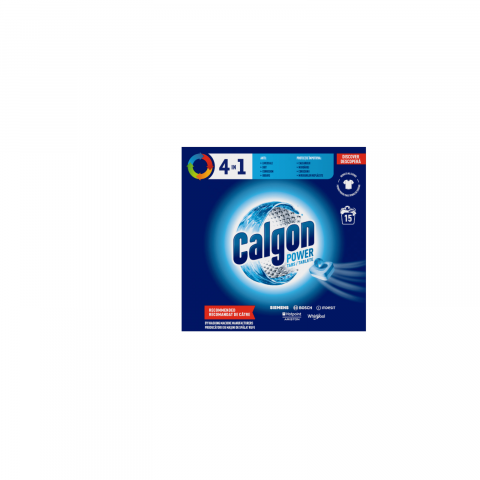 Casa, Gradina & Bricolaj - Tablete anticalcar pentru masina de spalat Calgon 4in1, 15 spalari