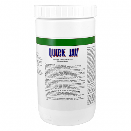 Solutii dezinfectante - Tablete efervescente Quick Jav clorigene - 300 buc