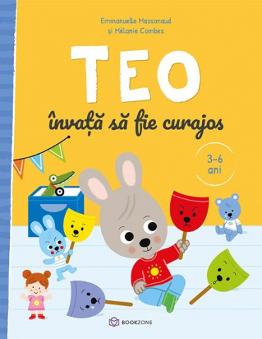 Carti pentru copii - Teo invata sa fie curajos