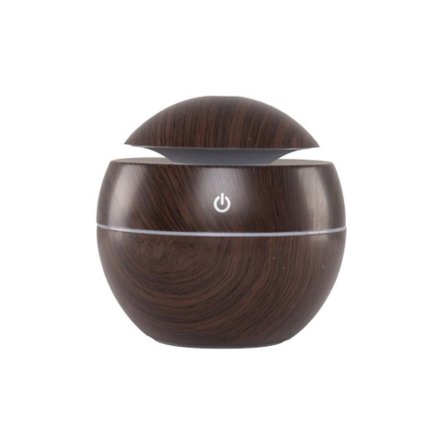 Relaxare - Umidificator - Difuzor electronic aromaterapie rotund, Maro, 200 ml