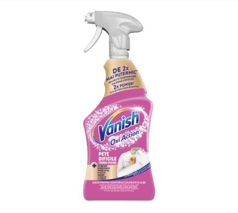 Casa, Gradina & Bricolaj - Vanish Trigger Pink pentru pete dificile, 454 ml