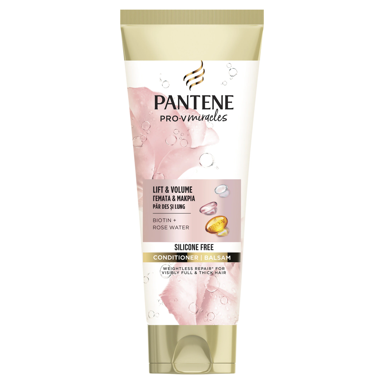 Ingrijire Personala & Cosmetice - Pantene balsam Lift&Volume Biotin&Rose 200 ml