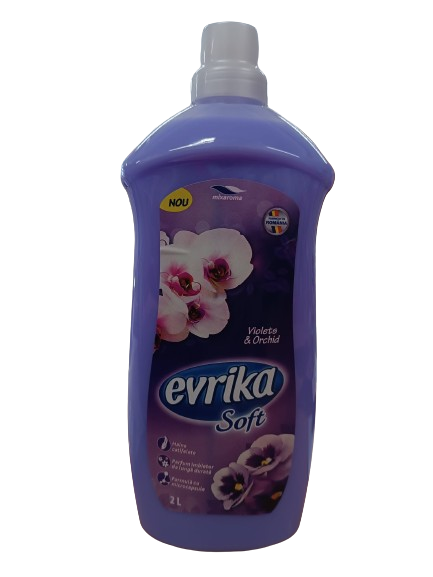 Curatenie & Intretinere - Balsam de rufe Evrika Soft Violets & Orchid 2L