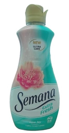 Curatenie & Intretinere - Balsam de rufe Superconcentrat Semana Extra Fresh Aqua Joy, 68 spalari, 1,7l