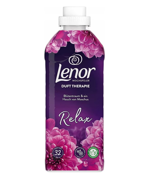 Curatenie & Intretinere - Balsam rufe Lenor Relax florar, 32 spalari, 800ml