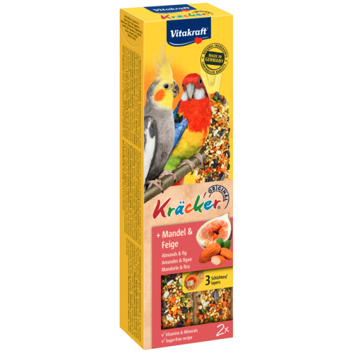 Pet Shop - Baton pentru nimfe Vitakraft Kracker Migdale 180 g