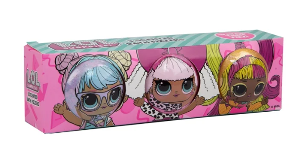 Ingrijire Personala & Cosmetice - Bombe de baie parfumate LOL Surprise, 3 bile