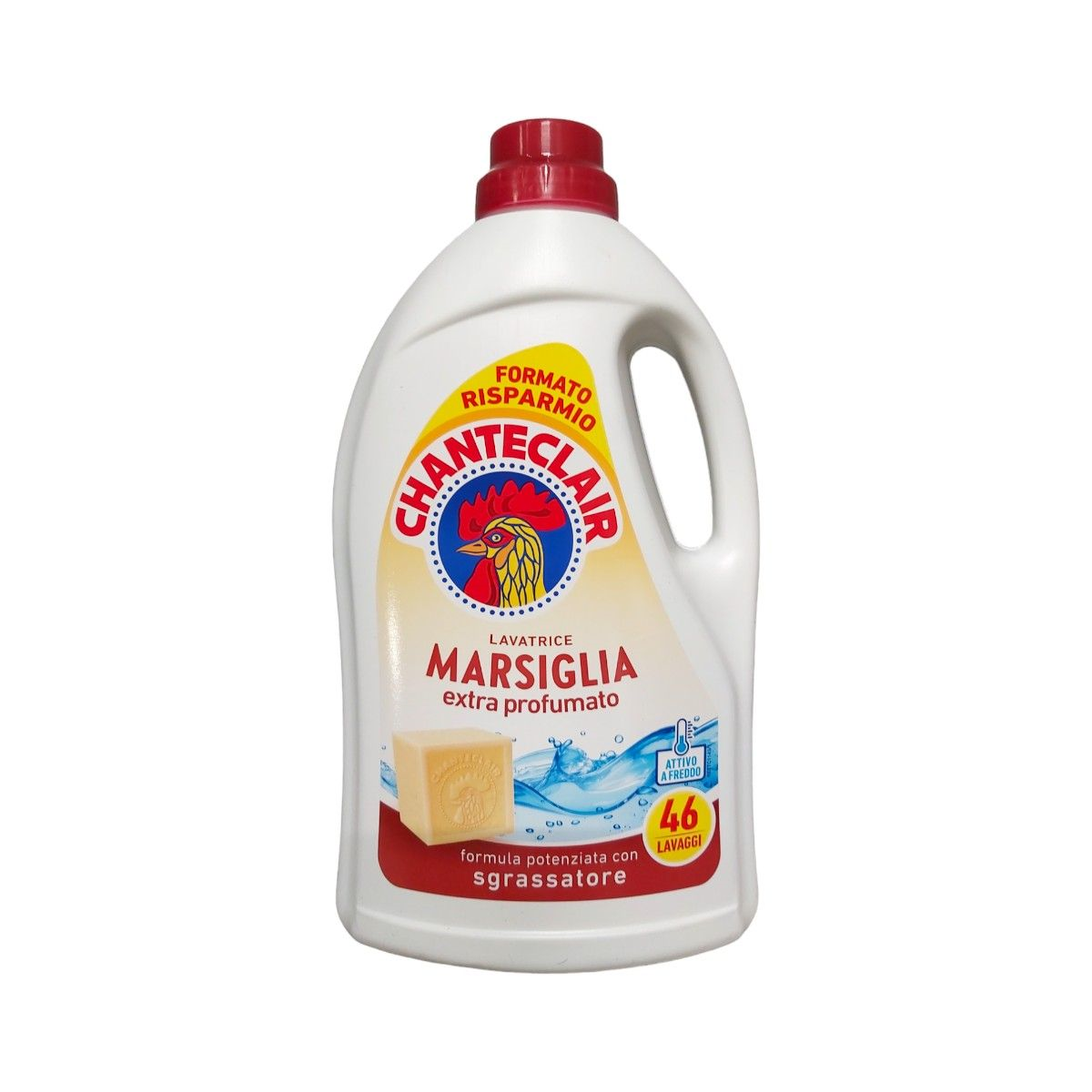 Curatenie & Intretinere - Chanteclair, Detergent Lichid, Marsiglia, 46 spalari, 2.07L