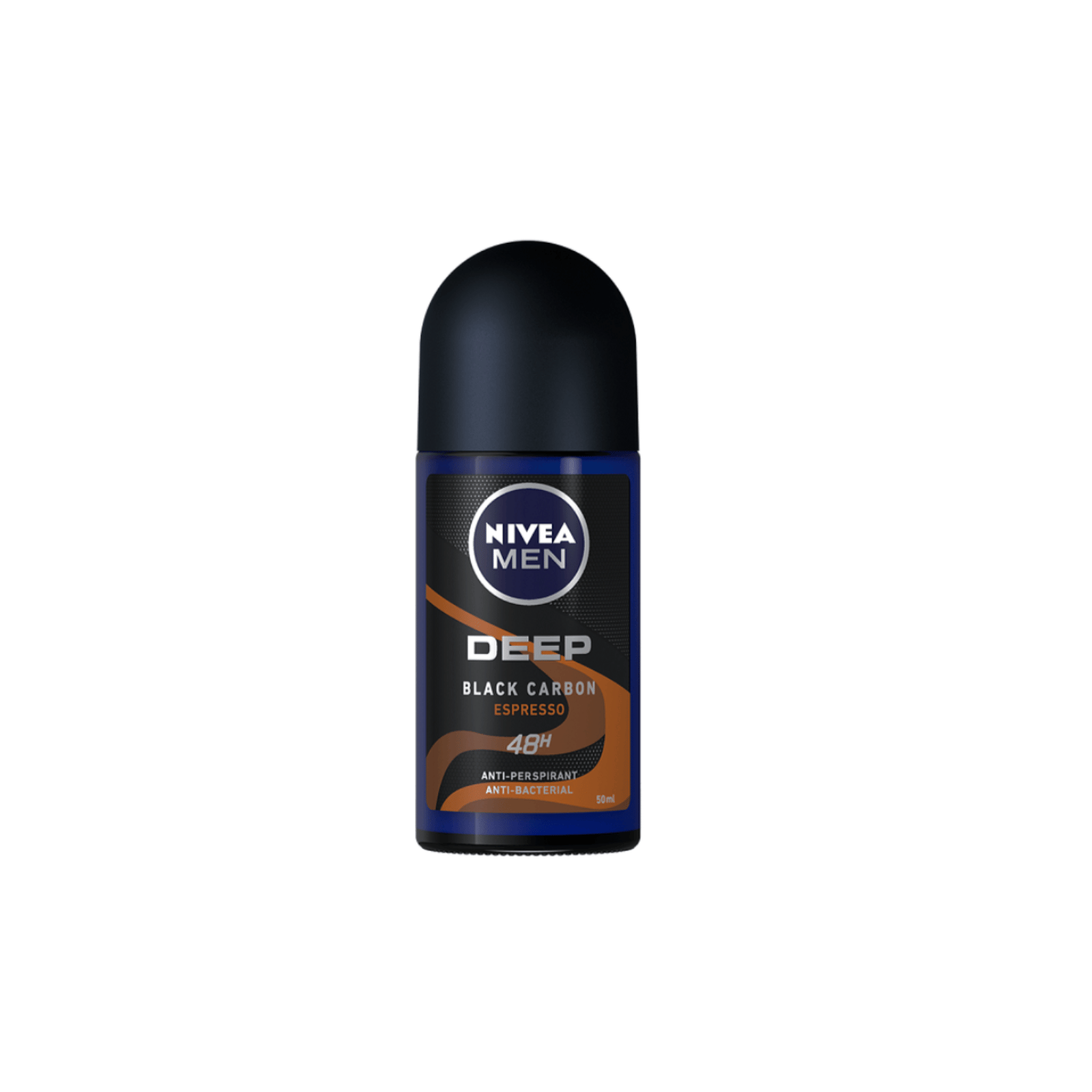 Deodorant antiperspirant Nivea Deep Black Carbon Espresso Roll-On, 50 ml [1]