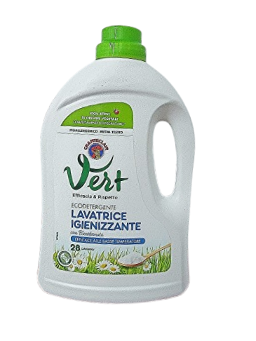 Curatenie & Intretinere - Detergent de rufe Chanteclair Vert Igienizant cu Bicarbonat,1428 ml, 28 spalari