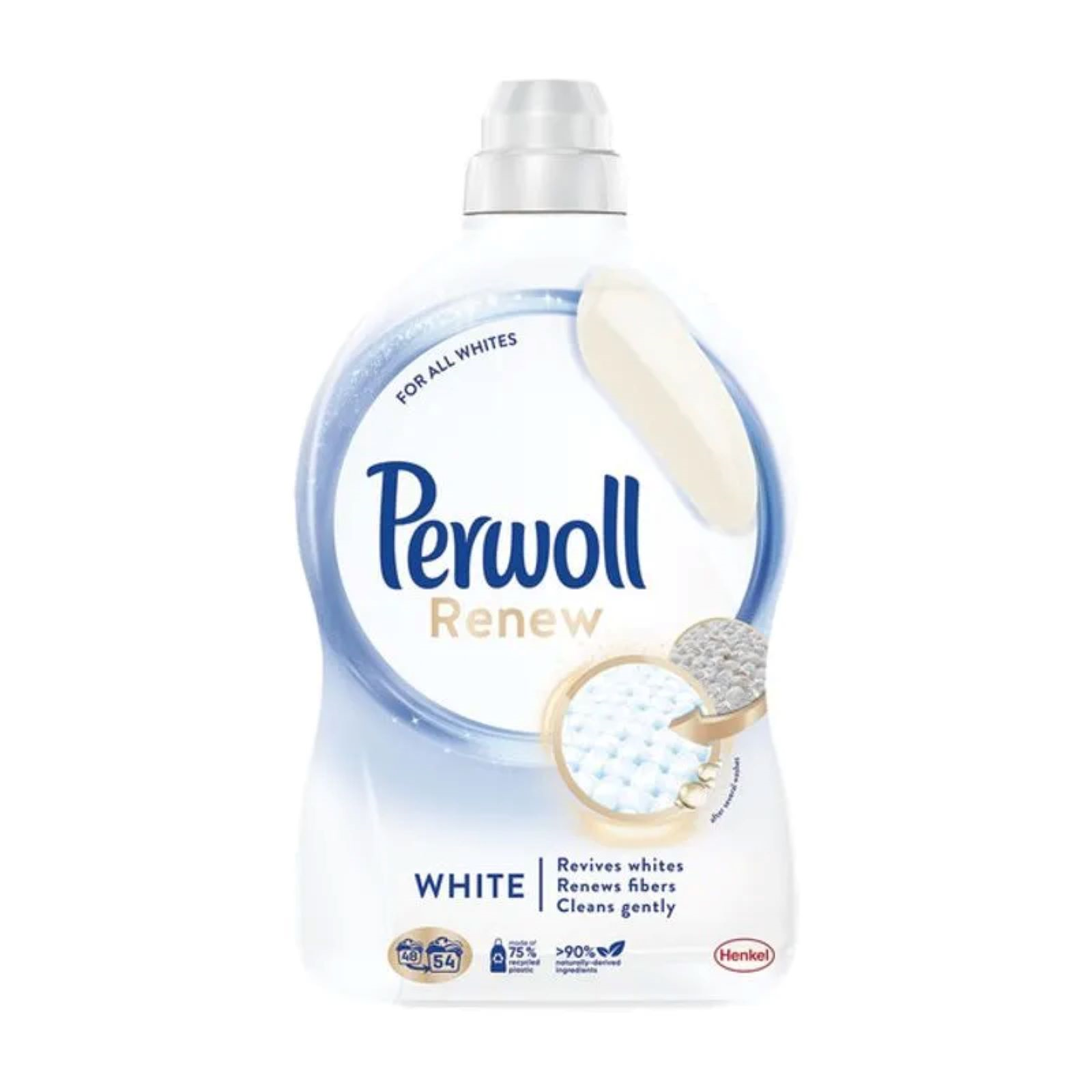 Curatenie & Intretinere - Detergent de rufe lichid Perwoll Renew White, 54 spalari, 2,97 l