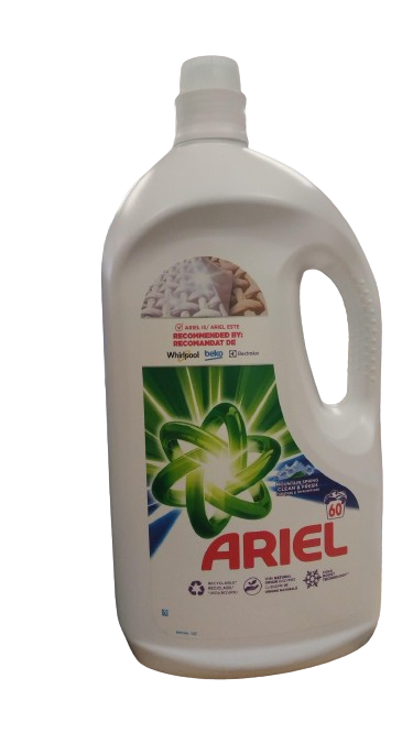 Curatenie & Intretinere - Detergent lichid Ariel Mountain Spring, 60 spalari, 3.3 l