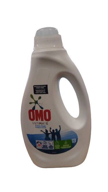 Detergenti de Rufe - Detergent lichid rufe Omo Ultimate Active Clean, 1 l ,20 spalari
