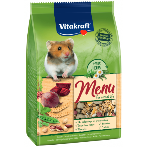 Pet Shop - Hrana pentru hamsteri Vitakraft Premium Menu 400G