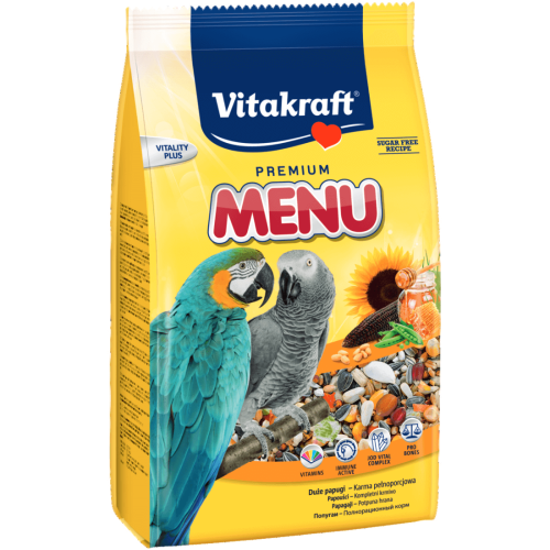 Pet Shop - Hrana pentru papagali Vitakraft Premium Menu 1KG