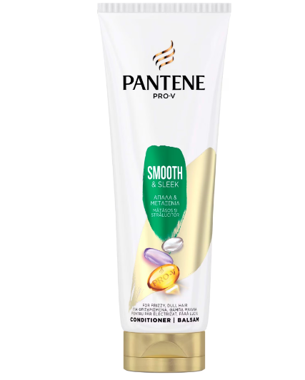 Ingrijire Personala & Cosmetice - Balsam Pantene Pro-V Smooth & Sleek pentru par indisciplinat, 220 ml